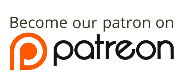 Become our Patron on Patreon