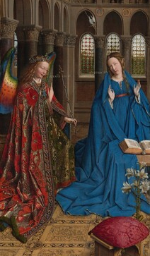 The Annunciation by Jan van Eyck