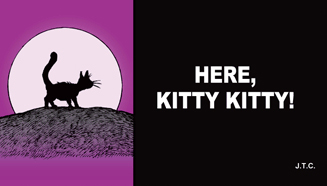 Here, Kitty Kitty!